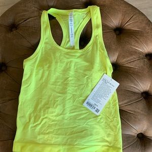 NWT Lululemon Swiftly Tech RB Tank 2.0 Race
